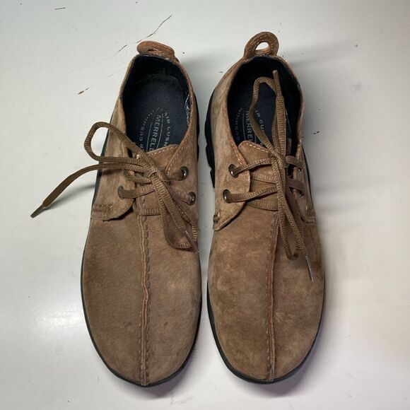 Merrell Booties Brown Suede Size 40 Mens 7 Women’s 9 Jungle Stitch Root Beer Moc main image 5